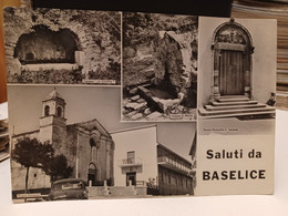 Cartolina   Saluti Da Baselice Provincia Benevento 1970,fontana La Gavita,piazza Convento,fontana Di Frode Anni 70 - Benevento