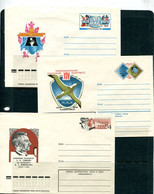 Russia 9 Cacheted  PS Covers Unused Original Stamp 14044 - Collezioni
