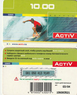 KAZAJSTAN. KZ-ACT-001e. Activ - Surf. 2004-03. (026) - Kazajstán