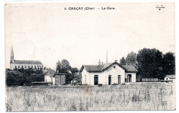 Graçay - La Gare   - CPA°Rn - Graçay