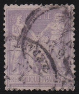 France   .    Y&T   .      95   (2 Scans)    .     O      .   Oblitéré - 1876-1898 Sage (Tipo II)