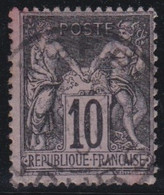 France   .    Y&T   .      103       .     O      .   Oblitéré - 1898-1900 Sage (Tipo III)