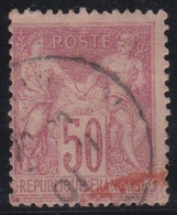 France   .    Y&T   .      104  (2 Scans)        .     O      .   Oblitéré - 1898-1900 Sage (Type III)