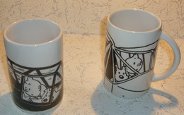 Hergé - Lot De 2 Mugs - Peu Courant - Other & Unclassified