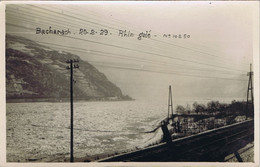 Bacharach - Der Zugefrorenen Rhein - 20 Februar 1929 - Fotokarte - Bacharach