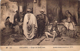 CPA TABLEAU - DECAMPS - Corps De Garde Turc - Musée De Chantilly - Malerei & Gemälde