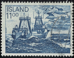 Islande 1993 Oblitéré Used Fishing Boats Bateaux De Pêche Y&T IS 553 SU - Used Stamps