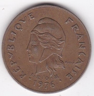 Polynésie Française . 100 Francs 1976, Cupro-nickel-aluminium - Frans-Polynesië