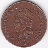 Nouvelle-Calédonie . 100 Francs 1987 . . En Cupro Nickel Aluminium, Lec# 135 - New Caledonia