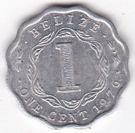 Belize. 1 Cent 1976, Elizabeth II , En Aluminum,  KM# 33a - Belize