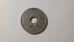 MIX1 REPUBBLICA FRANCESE 1921 25 CENT. IN BB - 25 Centimes