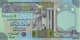 Libya 1/2 Dinar (P63) -UNC- - Libya
