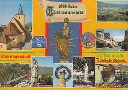 D-91320 Ebermannstadt - 1000 Jahre Ebermannstadt 1981 - Theiler Madonna - Hauptstraße - Forchheim