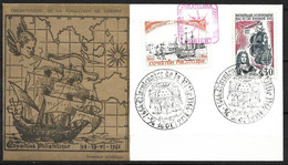 France  Vignette Exposition Philatélique Lorient ,- Tricentenaire De La Fondation De Lorient 1666-1966 - Philatelic Fairs