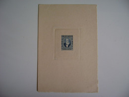 BRAZIL / BRASIL - EMPIRE (DOM PEDRO) 1000 REIS BLUE COTTENS ESSAY IN THE STATE - Nuevos