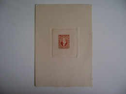 BRAZIL / BRASIL - EMPIRE (DOM PEDRO) 1000 REIS RED COTTENS ESSAY IN THE STATE - Ungebraucht