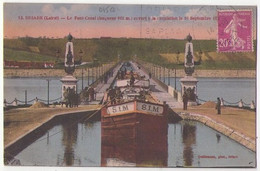 (45) 334, Briare, Guillemeau 12, Le Pont Canal, Ouvert à La Circulation - Briare