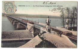 (45) 654, Briare, Marchand Colorisée, Le Pont-Canal, Péniche - Briare