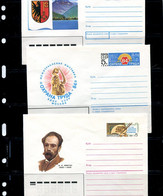 Russia 9 Cacheted  PS Covers Unused Original Stamp 14048 - Colecciones