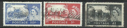 Royaume  Uni   UK   N° 284 Et 285  Oblitérés     B/TB     Et 286 Oblitéré AB      Voir Scans  Soldé ! ! ! - Used Stamps