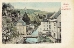 Gruss Aus Montjoie 1904 Couleur - Monschau