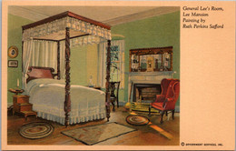 Virginia Arlington Lee Mansion General Lee's Bedroom Painting By Ruth Perkins Stafford - Arlington