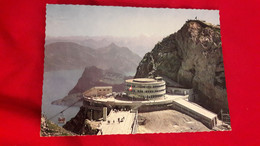 CH- Pilatus-Kulm Hotel Bellevue Blick Auf Vierwaldstättersee Rigi Und Bürgenstock - Sonstige & Ohne Zuordnung