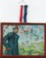 2V8Bv  Insigne Militaire Décoration Vignette Médaille Guerre 14/18 Journée Des Anciens Soldats Tuberculeux Lévy Dhurmer - Frankreich