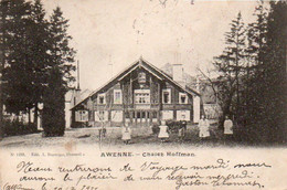 Awenne  Chalet Hoffman  Animée Voyagé En 1914 - Saint-Hubert