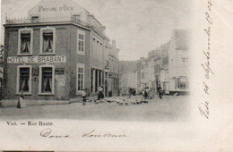 Visé  Rue Haute Animée  Hotel De Brabant Friture D'oies Voyagé En 1902 - Visé