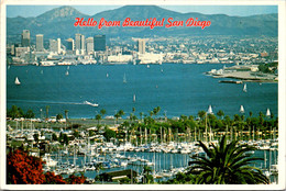 California Hello From San Diego View From Point Loma 1983 - San Diego