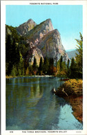 Yosemite National Park Yosemite Valley The Three Brothers - USA Nationalparks