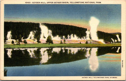 Yellowstone National Park Geyser Hill Upper Geyser Basin Curteich - USA Nationalparks