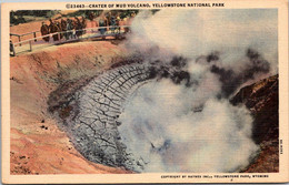Yellowstone National Park Crater Of Mud Volcano Curteich - USA Nationale Parken