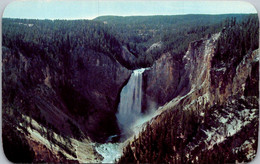 Yellowstone National Park Grand Canon Of The Yellowstone And Lower Falls - USA Nationale Parken