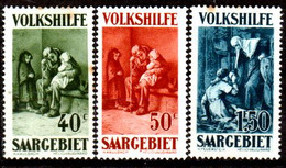 Sarre-120- Original Values Issued In 1929.(+) Hinged - Quality In Your Opinion. - Andere & Zonder Classificatie