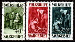 Sarre-121- Original Values Issued In 1929.(+/o) Hinged/Used - Quality In Your Opinion. - Other & Unclassified