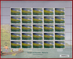 Polynésie Française / Tahiti - Planche De 25 Timbres Neufs à 5 F / 25-05-2020 / Raivavae - Unused Stamps