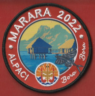 Polynésie Française / Bora Bora - FAPF / ALPACI - Exercice Marara 2022 (Rare / Peu D'ex.) - Ecussons Tissu