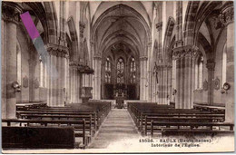 SAULX Intérieur De L'église - Saulx