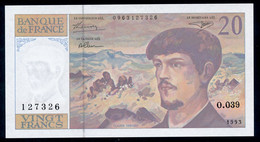 20 Francs Debussy 1993 NEUF  O.039 - 20 F 1980-1997 ''Debussy''