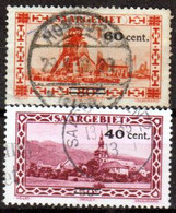 Sarre-124- Original Values Issued In 1930-1934.(o) Used - Quality In Your Opinion. - Autres & Non Classés