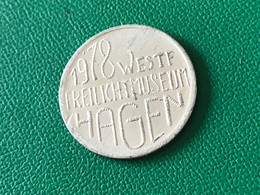 Münze Medaille West. Freilichtmuseum Hagen 1978 - Elongated Coins