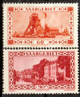 Sarre-126- Original Values Issued In 1930-32 (+) Hinged - Quality In Your Opinion. - Other & Unclassified