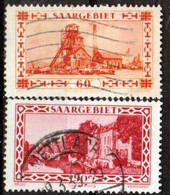 Sarre-129- Original Values Issued In 1930-32 (o) Used - Quality In Your Opinion. - Altri & Non Classificati