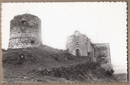 CPSM 83 - LA GARDE - Eglise Du XVème Siècle Et Tour Féodale TB PLAN EDIFICES Photo " NATURE " Ile Du Levant - La Garde