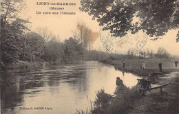 CPA - 55 - LIGNY EN BARROIS - Un Coin Sur L'Ornain - Edition P Gettliffe Ligny - Animée - Ligny En Barrois