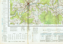 Institut Géographique Militaire Be - "STAVELOT-MALMEDY" - N° 50/5-6 - Edition: 1961 - Echelle 1/25.000 - Cartes Topographiques