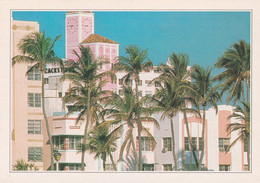 A20418 - MIAMI BEACH HOUSES LOOKING ONTO THE ATLANTIC MIAMI BEACH USA UNITED STATES OF AMERICA - Miami Beach