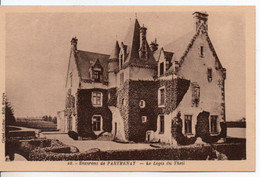 Delcampe - Carte Postale Ancienne Environs De Parthenay - Logis Du Theil - Parthenay